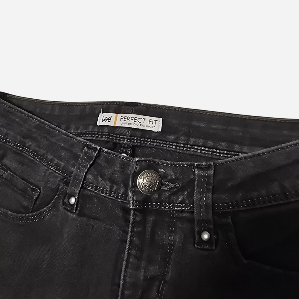 Lee Perfect Fit Just Below the Waist Black Jeans Womens - 4 - Picture 4 of 4